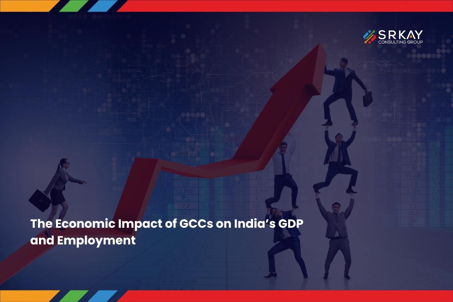 business people in economic recovery business concept