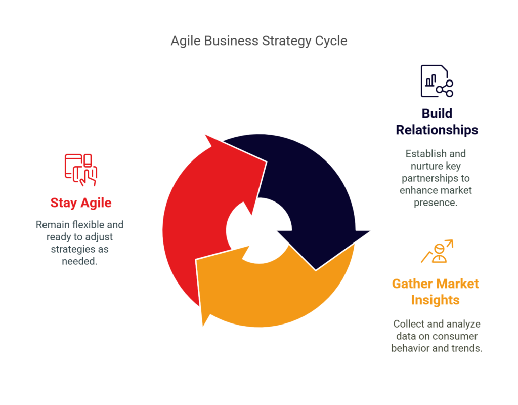 Agile business strategy cycle